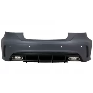 Pachet Exterior Complet cu Grila Centrala compatibil cu Mercedes A-Class W176 (2012-2018) Facelift A45 Design-image-6049630