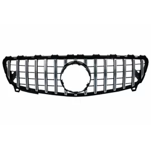 Pachet Exterior Complet cu Grila Centrala compatibil cu Mercedes A-Class W176 (2012-2018) Facelift A45 Design-image-6049643