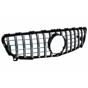 Pachet Exterior Complet cu Grila Centrala compatibil cu Mercedes A-Class W176 (2012-2018) Facelift A45 Design-image-6049644