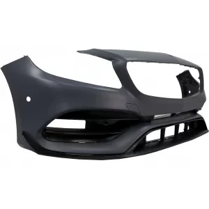 Body Kit für Mercedes A W176 12-18 Facelift A45 Look Stoßstange Kühlergrill-image-6050080