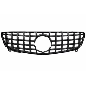 Pachet Exterior Complet cu Grila Neagra compatibil cu Mercedes A-Class W176 (2012-2018) Facelift A45 Design-image-6049692