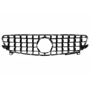 Pachet Exterior Complet cu Grila Neagra compatibil cu Mercedes A-Class W176 (2012-2018) Facelift A45 Design-image-6049694