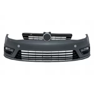 Első lökhárító és LED fényszórók dinamikus irányjelzővel, Volkswagen Golf VII 2013-2017, R-Line Design, csak balkormányos (LHD), 3/5 ajtós-image-6049836