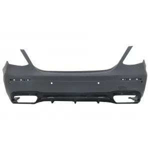 Kit Exterior Complet compatibil cu Mercedes E-Class W213 Design (2016-2019) cu Ornamente Tobe Crom-image-6049900