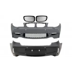 image-9-Body Kit BMW 1-es E81 E82 E87 E88 (2004-2011), 1M design, légcsatornával és PDC tartókkal