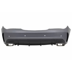 Pachet Exterior Complet cu Mercedes CLA C117 W117 (2013-2018) Facelift CLA45 Design si Grila centrala-image-6050250