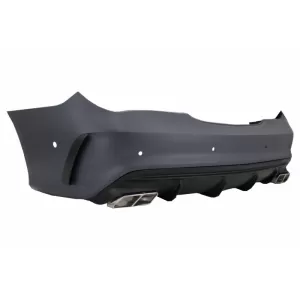 Pachet Exterior Complet cu Mercedes CLA C117 W117 (2013-2018) Facelift CLA45 Design si Grila centrala-image-6050251