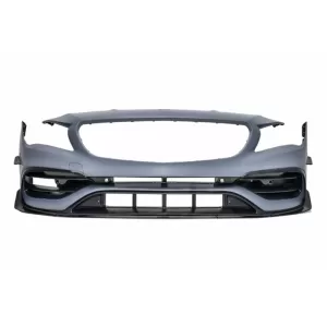 Pachet Exterior Complet cu Mercedes CLA W117 C117 (2013-2018) Facelift CLA45 Design si Grila Centrala-image-6050296