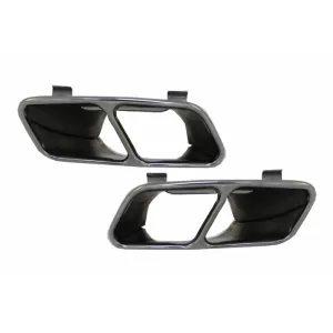 Pachet Exterior Complet cu Mercedes CLA W117 C117 (2013-2018) Facelift CLA45 Design si Grila Centrala-image-6050304
