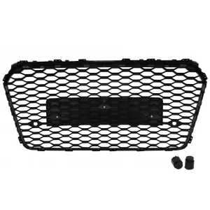 Front Grille suitable for Audi A7 4G Facelift (2015-2017) RS7 Design Piano Black