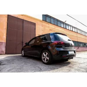 Rear Bumper and Taillights Full LED Turning Light Static Red Smoke suitable for VW Golf VI (2008-2013) R20 Design