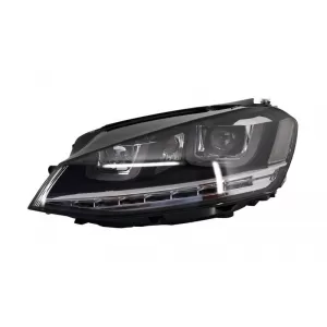 Stoßstange für VW Golf 7 13-17 R-Line Look Scheinwerfer LED Dynamisch Wenden RHD-image-6051438