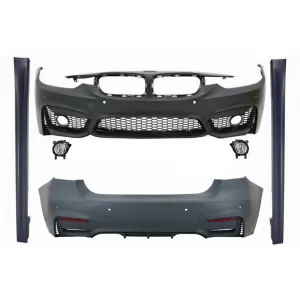 image-74-Body Kit BMW 3 F30 11-15 és F30 LCI 16+ modellekhez, lökhárító és ködlámpa, M3 Sport dizájn