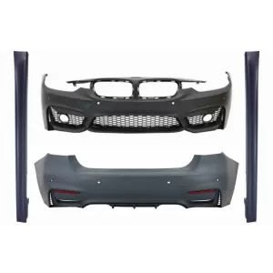 image-9-Body Kit BMW 3 F30 nem LCI és LCI 11-18 modellekhez, küszöb spoilerrel, M3 Sport EVO dizájn