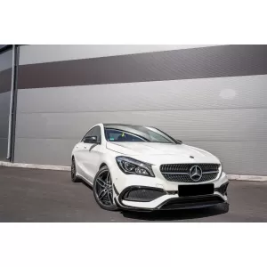 Splitter Aero Kit für Mercedes CLA W117 Facelift 16-18 CLA45 Look Canards Glänzend schwarz-image-6072926