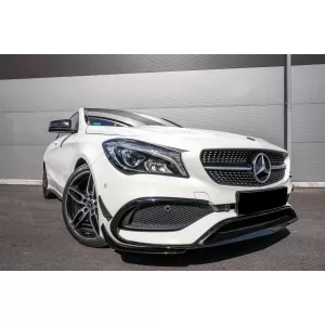 Splitter Aero Kit für Mercedes CLA W117 Facelift 16-18 CLA45 Look Canards Glänzend schwarz-image-6072927