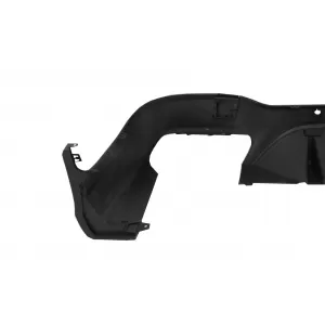 Rear Diffuser suitable for Mercedes GLC X253 SUV (2015-07.2019) GLC63 Exhaust Muffler Tips Silver