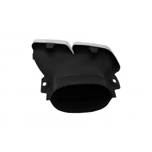 Rear Diffuser suitable for Mercedes GLC X253 SUV (2015-07.2019) GLC63 Exhaust Muffler Tips Silver