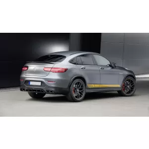 Hátsó diffúzor Mercedes GLC C253 Coupe (2015-) GLC63 fekete kipufogóvégekkel-image-6055444