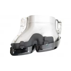 Difuzor cu Ornamente de evacuare compatibil cu Mercedes C-Class W205 S205 (2014-2020) C63S Design pentru bara AMG Sport Line-image-6055664