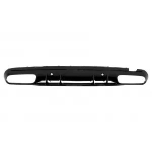Difuzor cu Ornamente de evacuare compatibil cu Mercedes C-Class W205 S205 (2014-2020) C63S Design pentru bara AMG Sport Line-image-6055670