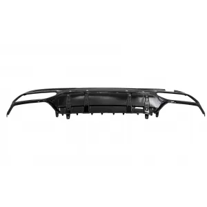 Difuzor cu Ornamente de evacuare compatibil cu Mercedes C-Class W205 S205 (2014-2020) C63S Design pentru bara AMG Sport Line-image-6055671