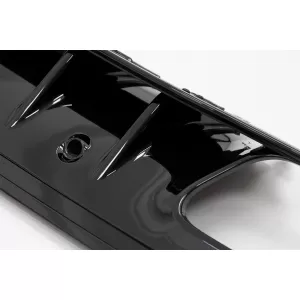 Difuzor cu Ornamente de evacuare compatibil cu Mercedes C-Class W205 S205 (2014-2020) C63S Design pentru bara AMG Sport Line-image-6055673