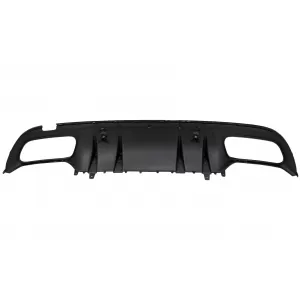 Difuzor cu Ornamente de evacuare compatibil cu Mercedes C-Class W205 S205 (2014-2020) C63S Design pentru bara AMG Sport Line-image-6055674