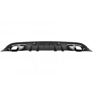 Diffuseur pour Mercedes C205 A205 Coupé Cabrio 14-19 Conseils Facelift C63S Look-image-6055159