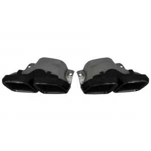 Diffuseur pour Mercedes C205 A205 Coupé Cabrio 14-19 Conseils Facelift C63S Look-image-6055163