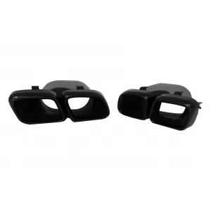 Diffuseur pour Mercedes C205 A205 Coupé Cabrio 14-19 Conseils Facelift C63S Look-image-6055165