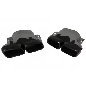 Diffuseur pour Mercedes C205 A205 Coupé Cabrio 14-19 Conseils Facelift C63S Look-image-6055166