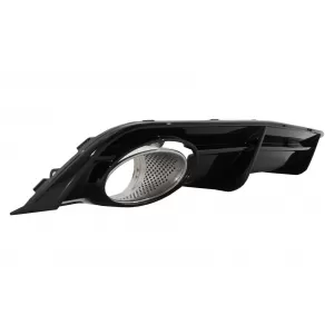 Heckdiffusor Schwarz & Auspuff für Audi A7 4G Facelift 15-18 RS7 Look nur S-Line-image-6054859