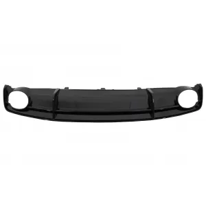 Heckdiffusor Schwarz & Auspuff für Audi A7 4G Facelift 15-18 RS7 Look nur S-Line-image-6054860