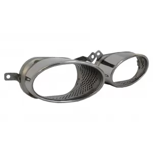 Heckdiffusor Schwarz & Auspuff für Audi A7 4G Facelift 15-18 RS7 Look nur S-Line-image-6054865