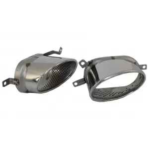 Heckdiffusor Schwarz & Auspuff für Audi A7 4G Facelift 15-18 RS7 Look nur S-Line-image-6054866
