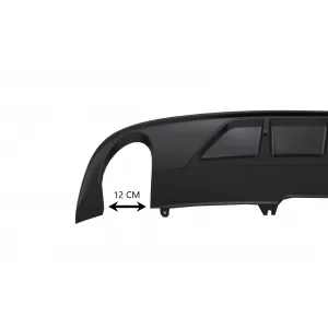 Stoßstange diffusor für AUDI A4 B9 8W Limousine Avant 16-18 Standard Edition-image-6054834