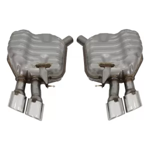 Heckdiffusor für Audi A8 D4 Facelift 15-17 S8 Look Auspuff Schalldämpfer Tipps-image-6054393