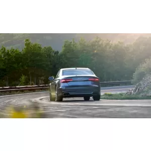 Heckdiffusor für Audi A8 D4 Facelift 15-17 S8 Look Auspuff Schalldämpfer Tipps-image-6054399
