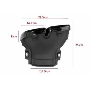 Stoßstange Diffusor Endrohre für Mercedes E-Klasse W213 2016-2019 E63 Look-image-6051999