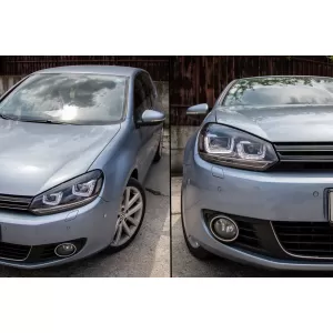 Kit für VW Golf MK 6 08-13 R20 Look Scheinwerfer & Rückleuchten Dynamisch Licht-image-6084200