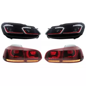 image-51-LED Scheinwerfer für VW Golf 6 VI 08-13 Licht Facelift G7.5 GTI Look Dynamischer