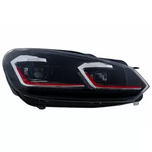 LED Scheinwerfer für VW Golf 6 VI 08-13 Licht Facelift G7.5 GTI Look Dynamischer-image-6052859