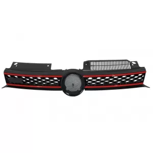 Gitter für VW Golf 6 VI 2008-2012 LED Scheinwerfer Dynamisch Drehen Lichter GTI Look-image-6052946
