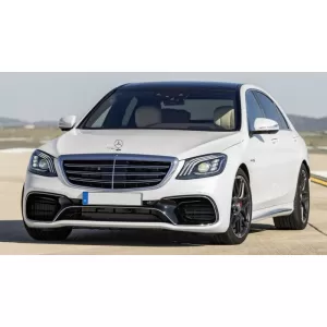 Front Bumper suitable for Mercedes S-Class W222 Facelift (2017-up) S63 Design
