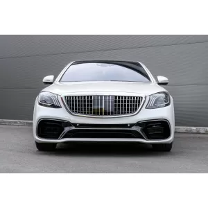 Front Bumper suitable for Mercedes S-Class W222 Facelift (2017-up) S63 Design