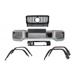 image-56-Stoßstange Gitter für Mercedes G W463 90-18 Fender Fackeln Radkästen