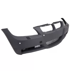 Kit pour BMW E90 05-08 M-Performance Look Jupes latérales Phares Angel Eyes Noir-image-6053323