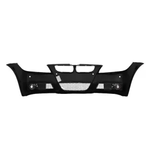 Kit pour BMW E90 05-08 M-Performance Look Jupes latérales Phares Angel Eyes Noir-image-6053324