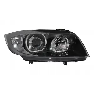 Kit pour BMW E90 05-08 M-Performance Look Jupes latérales Phares Angel Eyes Noir-image-6053330